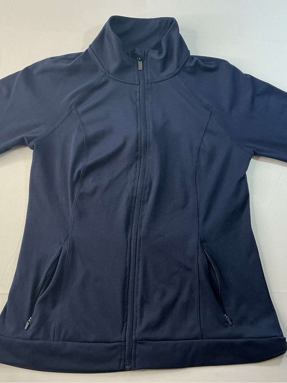 all in motion Navy Full-Zip Bomber Jacket